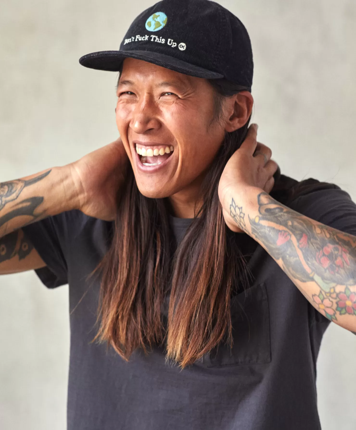 Don't Fuck This Up Cord 5-Panel Hat*Outerknown Store