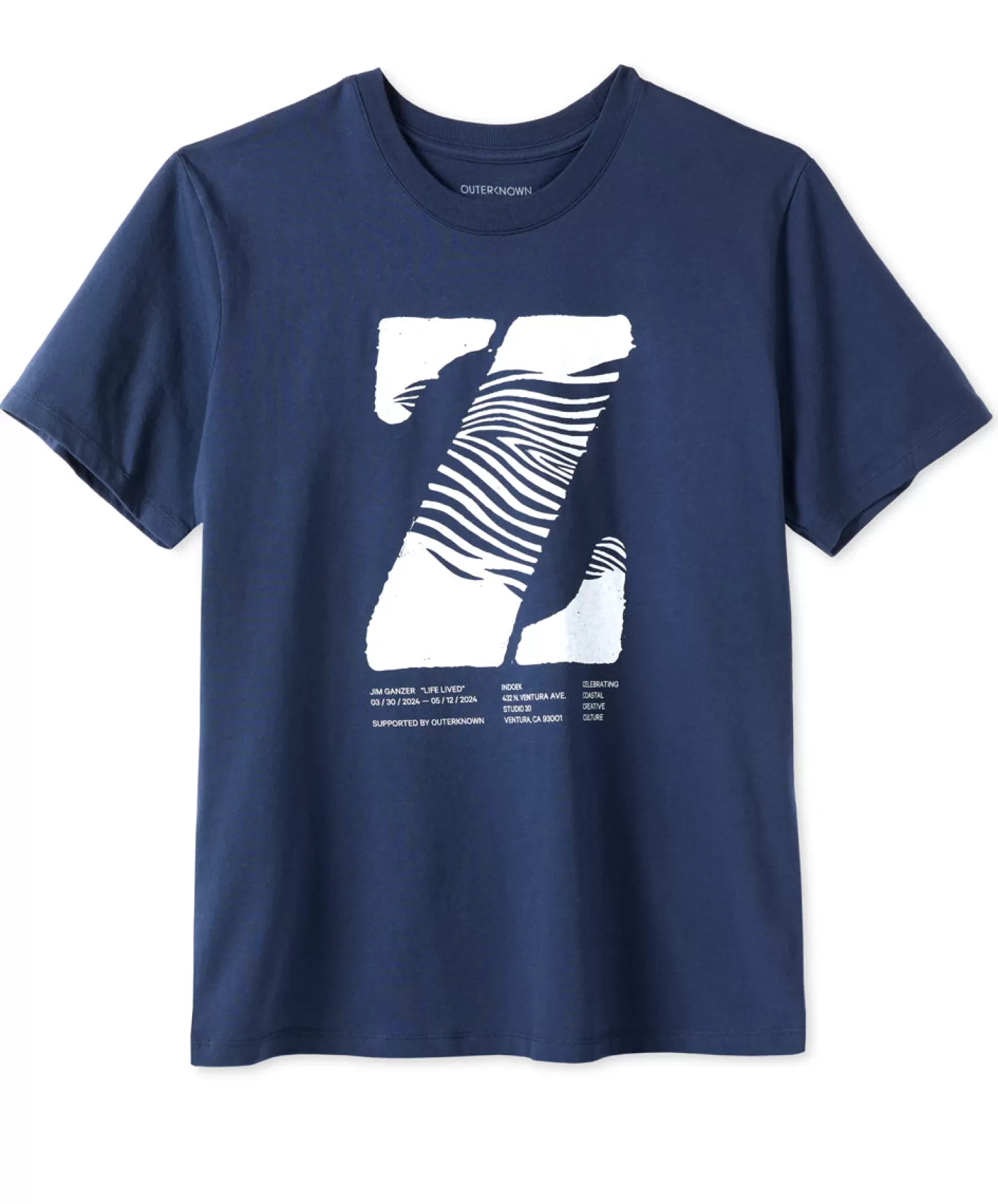 Ganzer Zebra Tee*Outerknown Sale