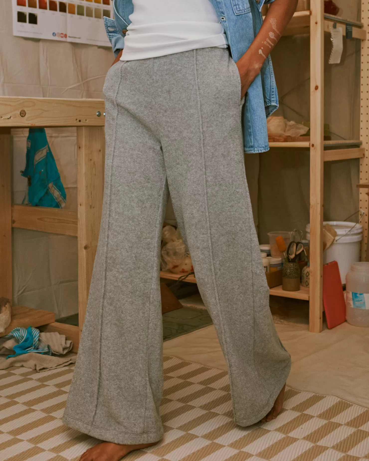 Hightide Wide Leg Pant*Outerknown New