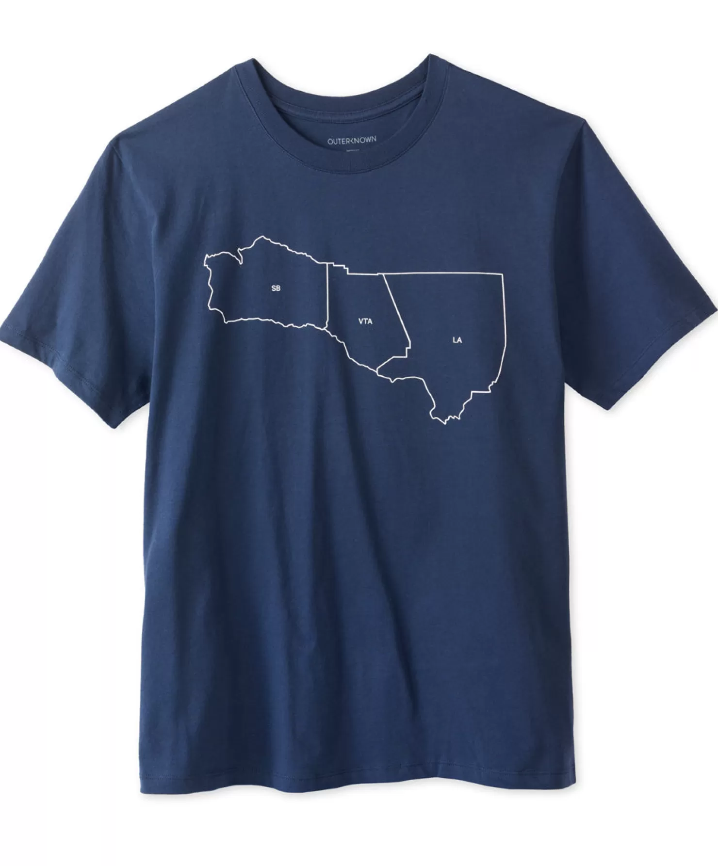 Indoek County Lines Tee Shirt*Outerknown Cheap