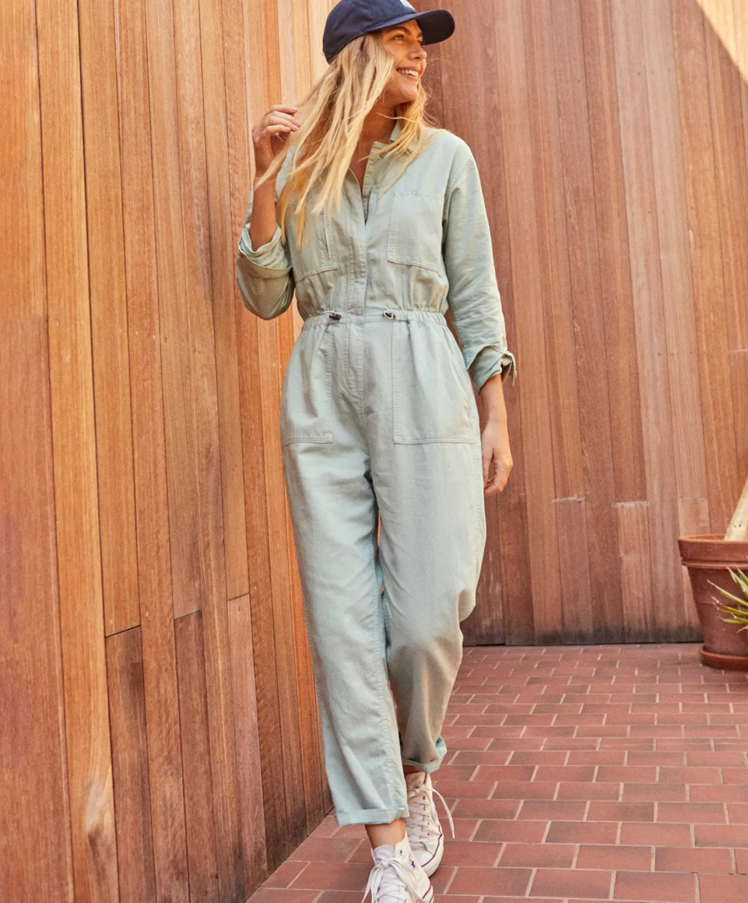 Station Cinched Jumpsuit*Outerknown Online