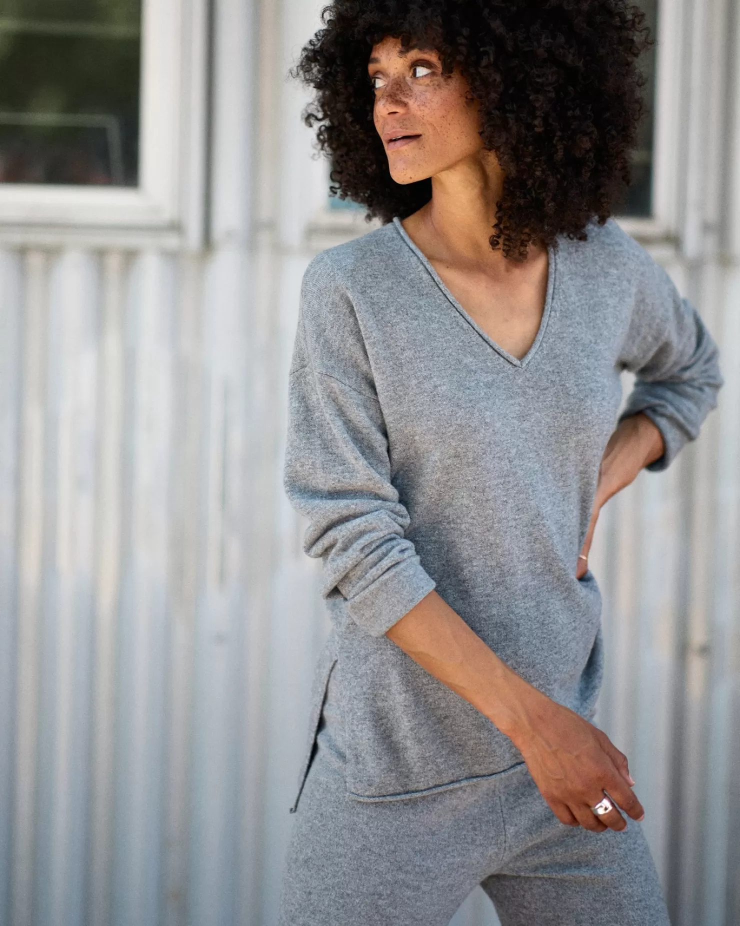 Stowaway V-Neck*Outerknown Best Sale