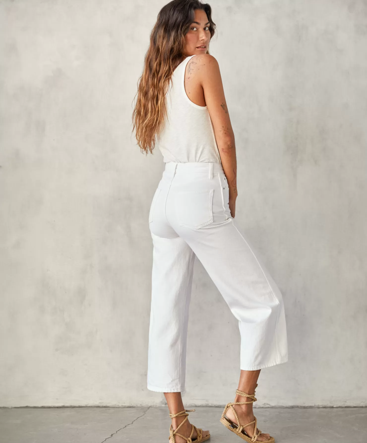 The Brook Wide Leg Jean*Outerknown Sale