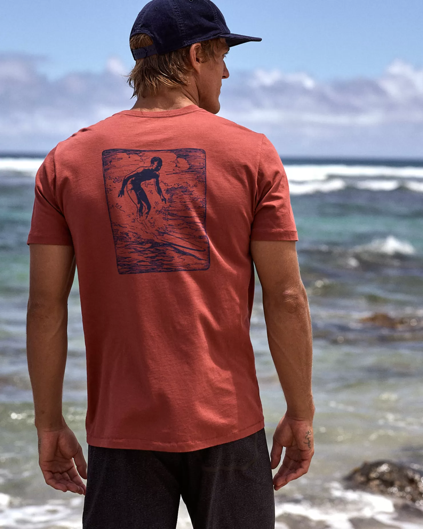 Tom Blake Hawaii Tee*Outerknown Best Sale